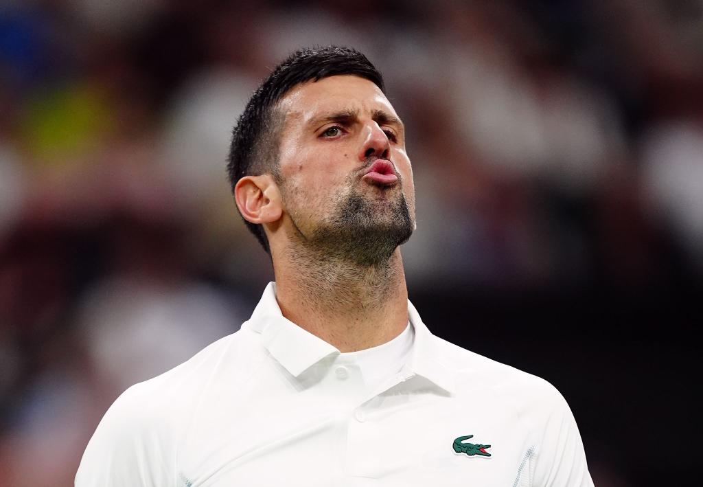 Novak Djokovic trifft im Halbfinale am Freitag auf Lorenzo Musetti. - Foto: Mike Egerton/PA Wire/dpa