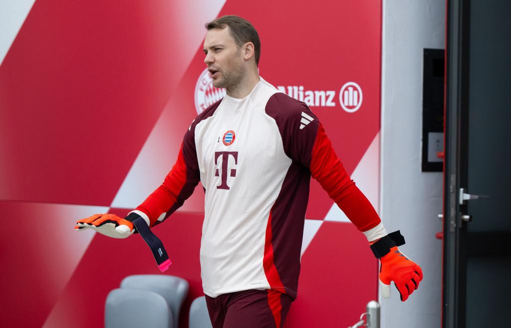 Manuel Neuer musste angeblich das Training abbrechen. - Foto: Sven Hoppe/dpa