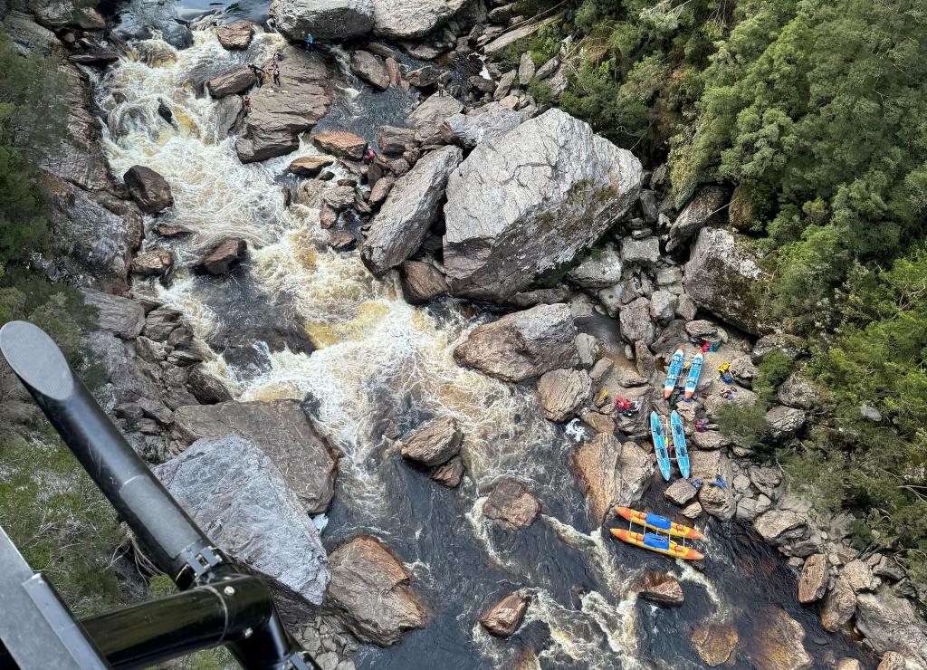 Bei einem verunglückten Kajakfahrer musste das Bein amputiert werden. - Foto: --/tasmania police/dpa