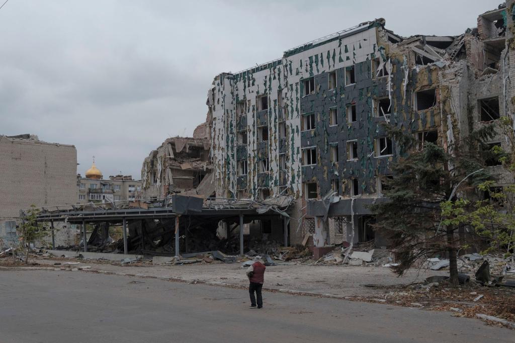 Die ostukrainische Stadt Pokrowsk droht von russischen Truppen erobert zu werden. (Archivbild) - Foto: George Ivanchenko/AP