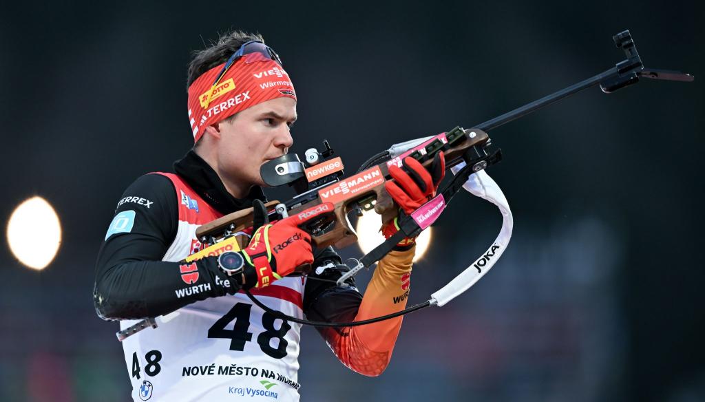 Philipp Horn wird als Vierter im Sprint bester Deutscher. - Foto: Hendrik Schmidt/dpa