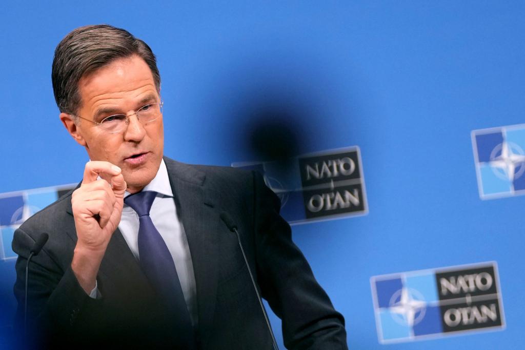 In Davos sprach Rutte am Rande des Weltwirtschaftsforums. (Archivbild) - Foto: Virginia Mayo/AP/dpa