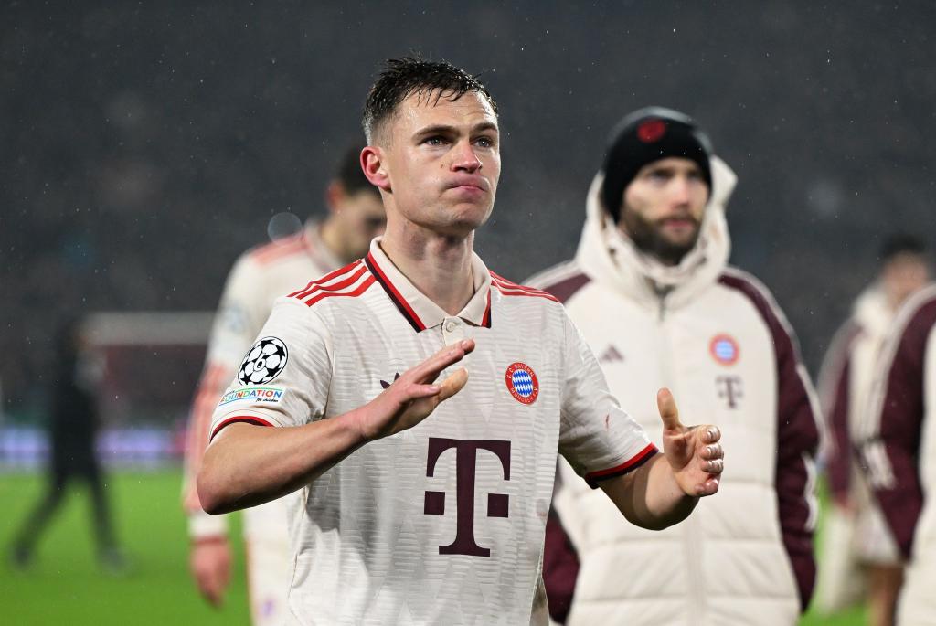 Joshua Kimmich nach der heftigen Niederlage in Rotterdam. - Foto: Federico Gambarini/dpa