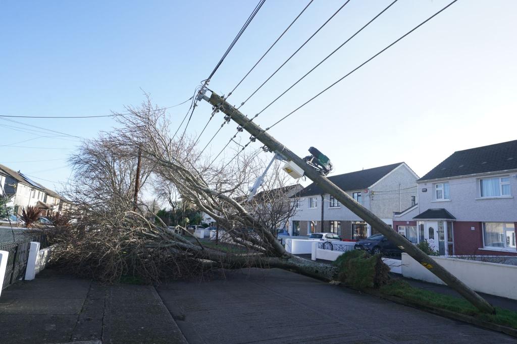 Die Insel Irland war besonders schlimm betroffen. - Foto: Brian Lawless/PA Wire/dpa