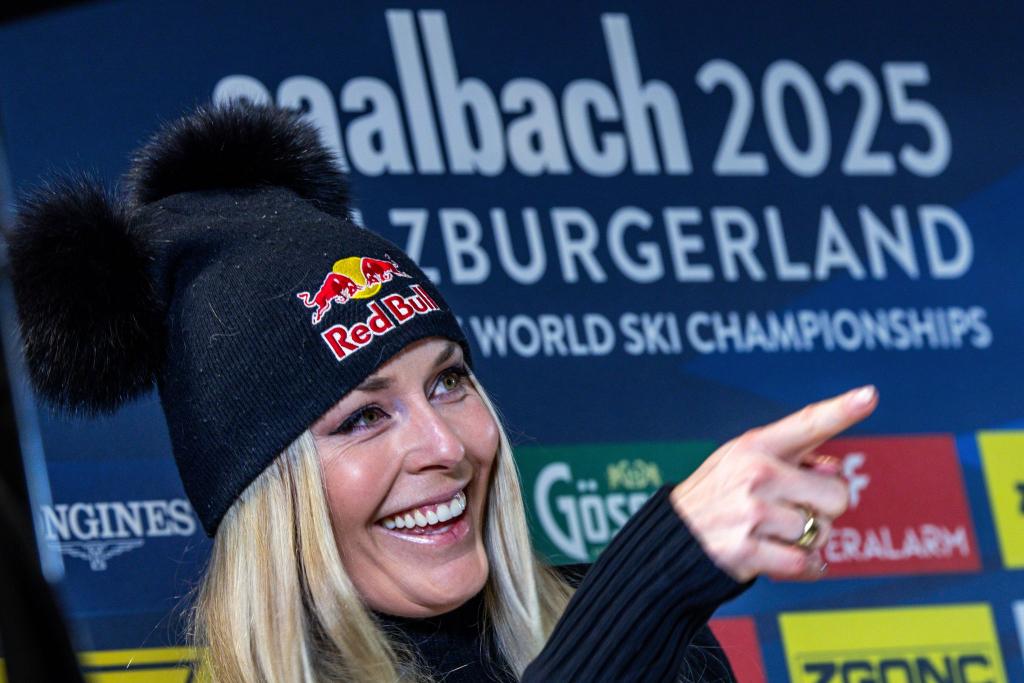 Will die WM eigentlich entspannt und ohne Druck angehen: Lindsey Vonn. - Foto: Jens Büttner/dpa