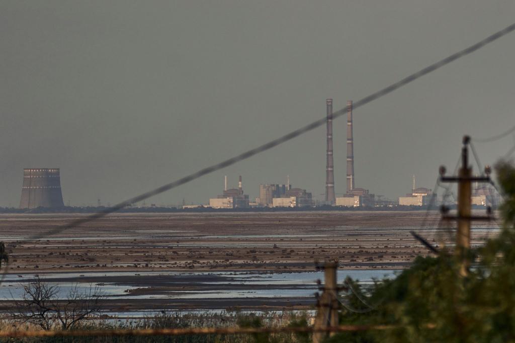 Das südukrainische Atomkraftwerk Saporischschja ist seit fast drei Jahren von russischen Truppen besetzt. (Archivbild) - Foto: LIBKOS/AP/dpa