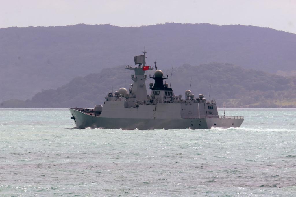 Australien und Neuseeland beobachten die chinesischen Schiffe mit Sorge. - Foto: Uncredited/Royal Australian Navy/ADF/AP/dpa