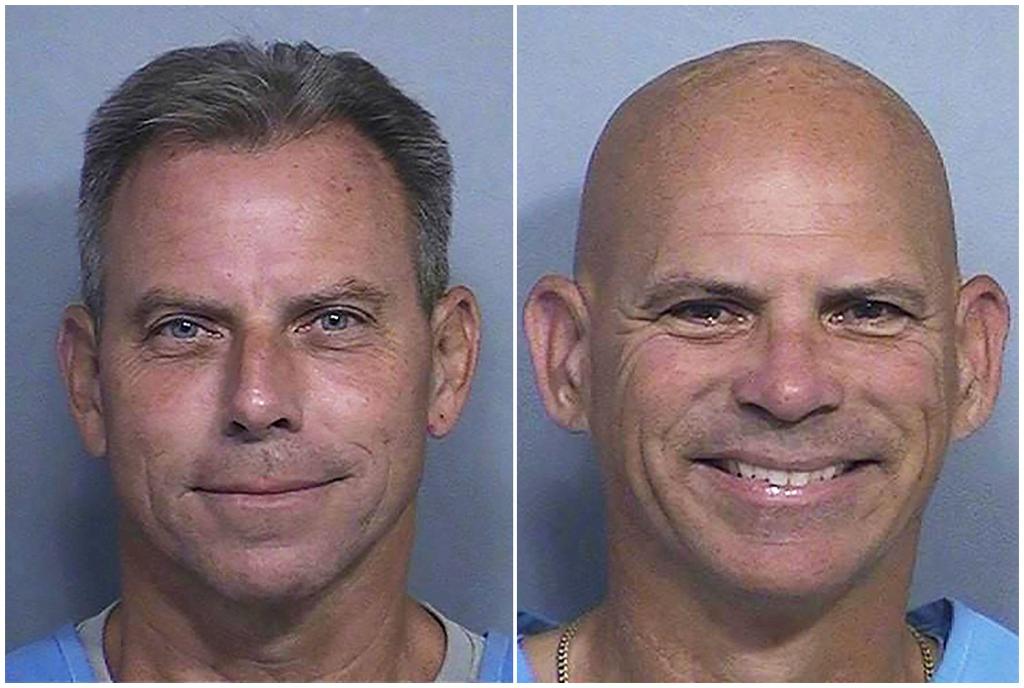 Erik Menendez (l) und sein Bruder Lyle Menendez wurden zu lebenslanger Haft verurteilt. - Foto: Uncredited/California Dept. of Corrections via AP/dpa