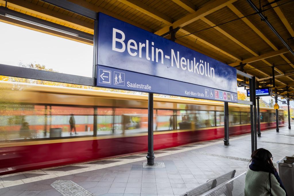 Die Kontrolle fand im Oktober am S-Bahnhof Neukölln statt. (Archivbild) - Foto: Christoph Soeder/dpa