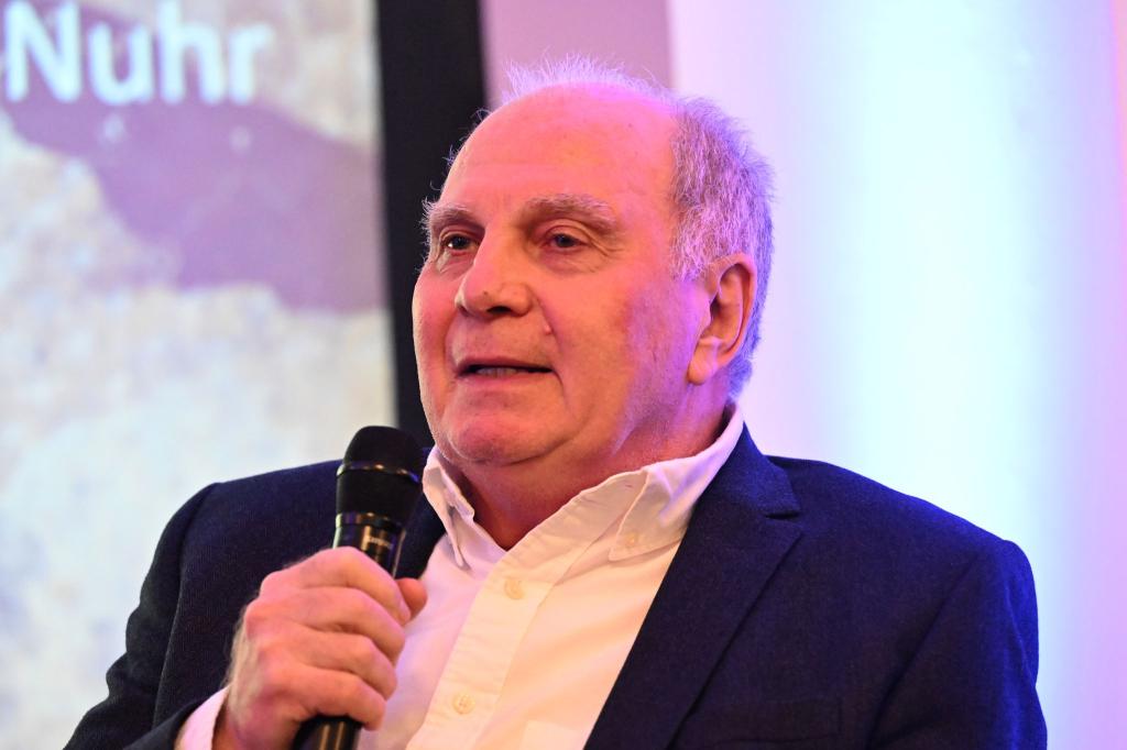 Uli Hoeneß hat eine klare Meinung zu Elon Musk und der AfD. - Foto: Felix Hörhager/dpa