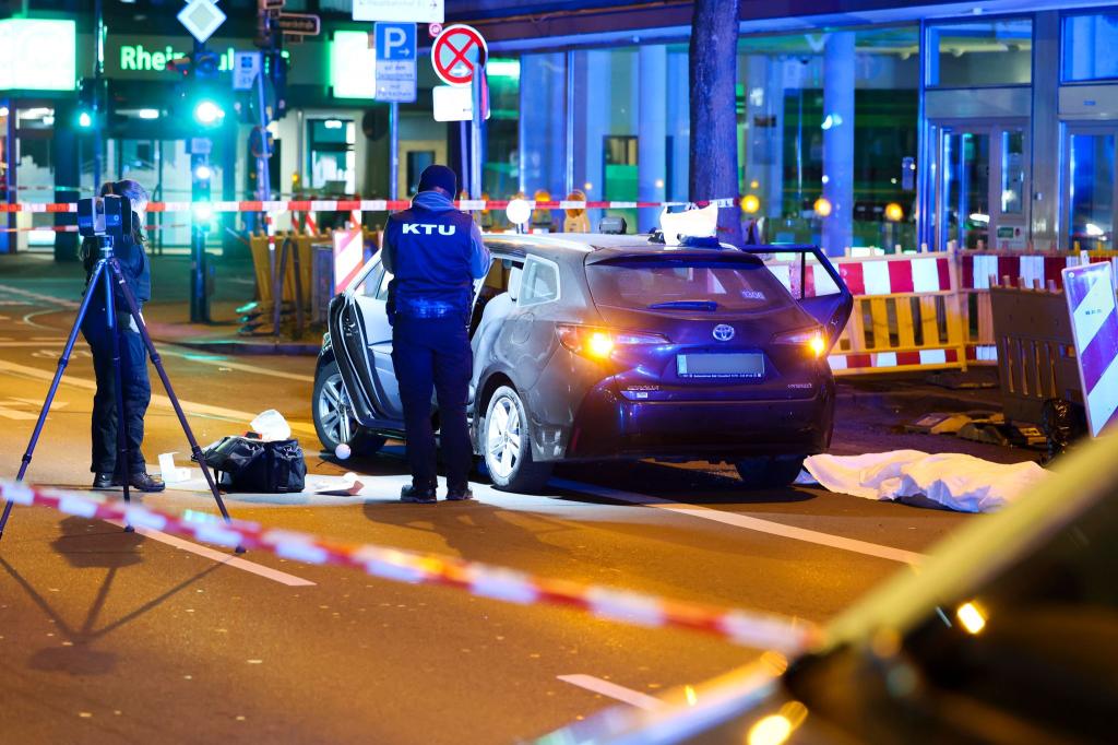 Ein Mann wurde von Unbekannten auf Rücksitz erschossen. - Foto: Christoph Reichwein/dpa